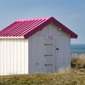 Gouville-sur-Mer (50) - 28/02/2021 - Les cabines de plage