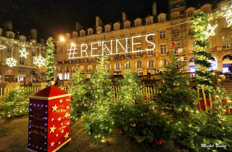 Rennes by night - 18/12/2021