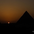 Coucher de soleil sur les pyramides - 03/03/2023
